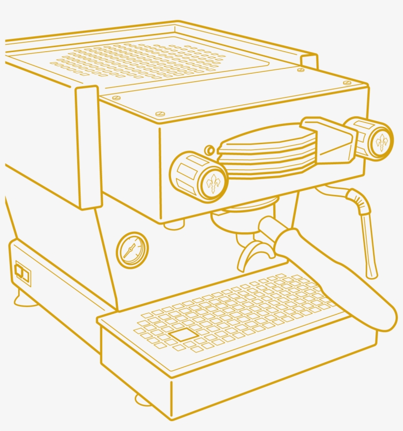 The Mini Things Matter - La Marzocco Linea Mini Blue Print, transparent png #9379036