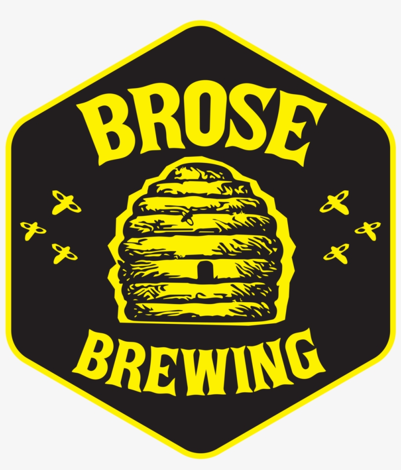 Brose Brewing Logo - Bee Hive Cartoon, transparent png #9379131