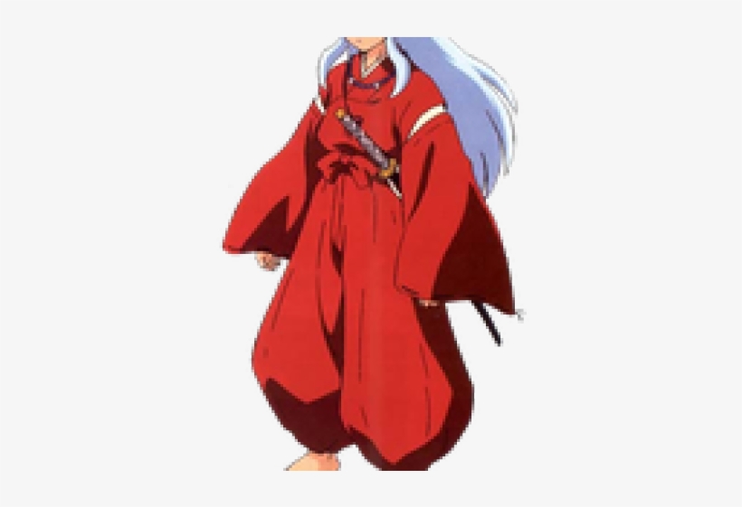 Inuyasha Clipart - Anime Character Red Clothes, transparent png #9379134