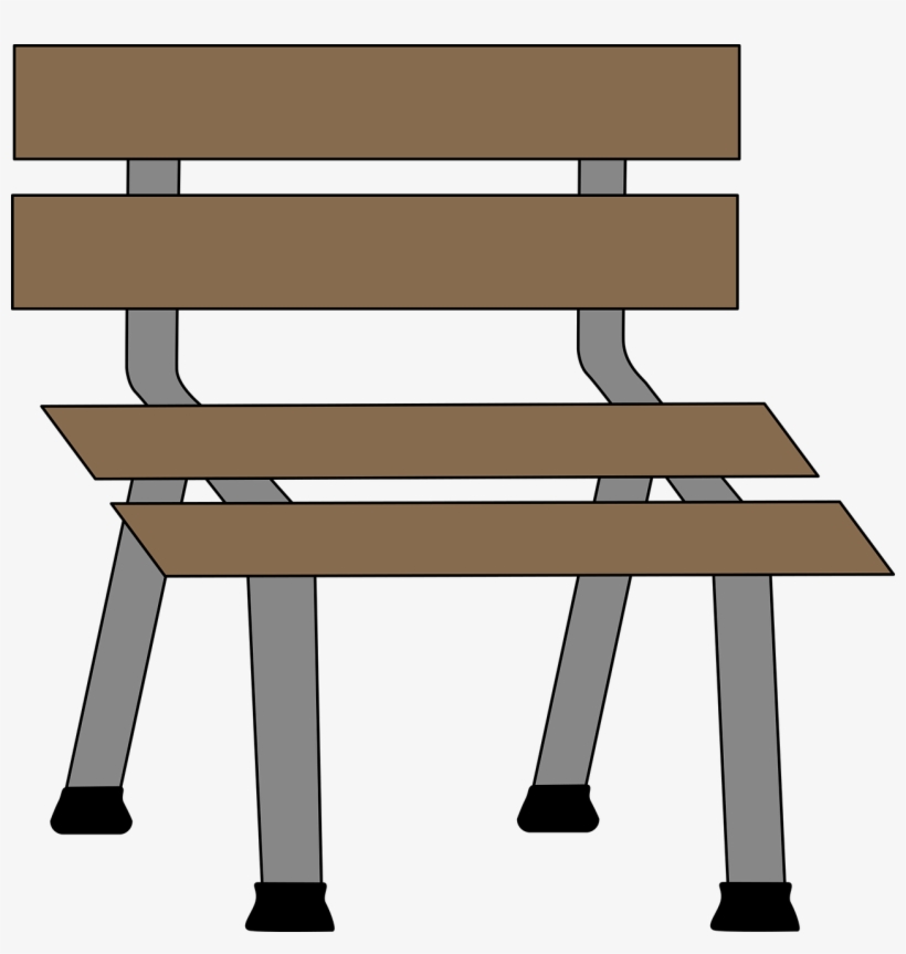 Park, Bench, Brown, Park, Seat, Chair, Wood - เก้าอี้ สาธารณะ Png, transparent png #9379969