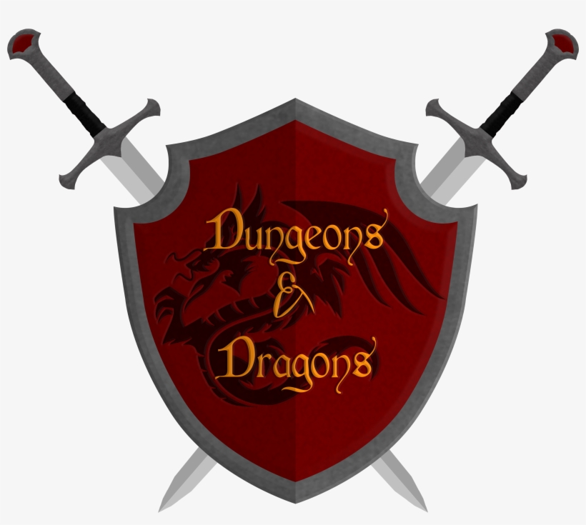 Dungeons And Dragons Logo By Floodgrunt Made This For - Dungeons And Dragons Shield, transparent png #9380558