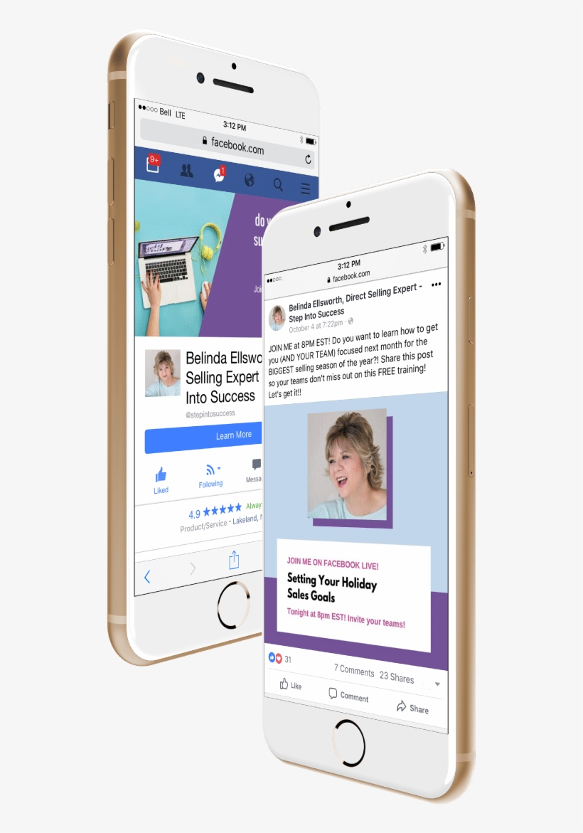 Facebook-business - Iphone, transparent png #9380559