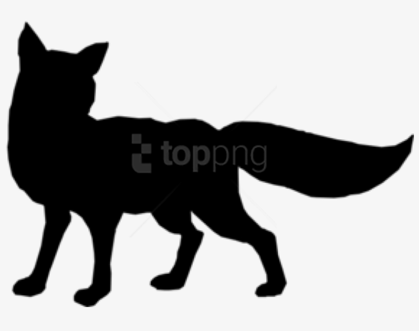 Free Png Download Fox Png Images Background Png Images - Fox Silhouette Png, transparent png #9381514