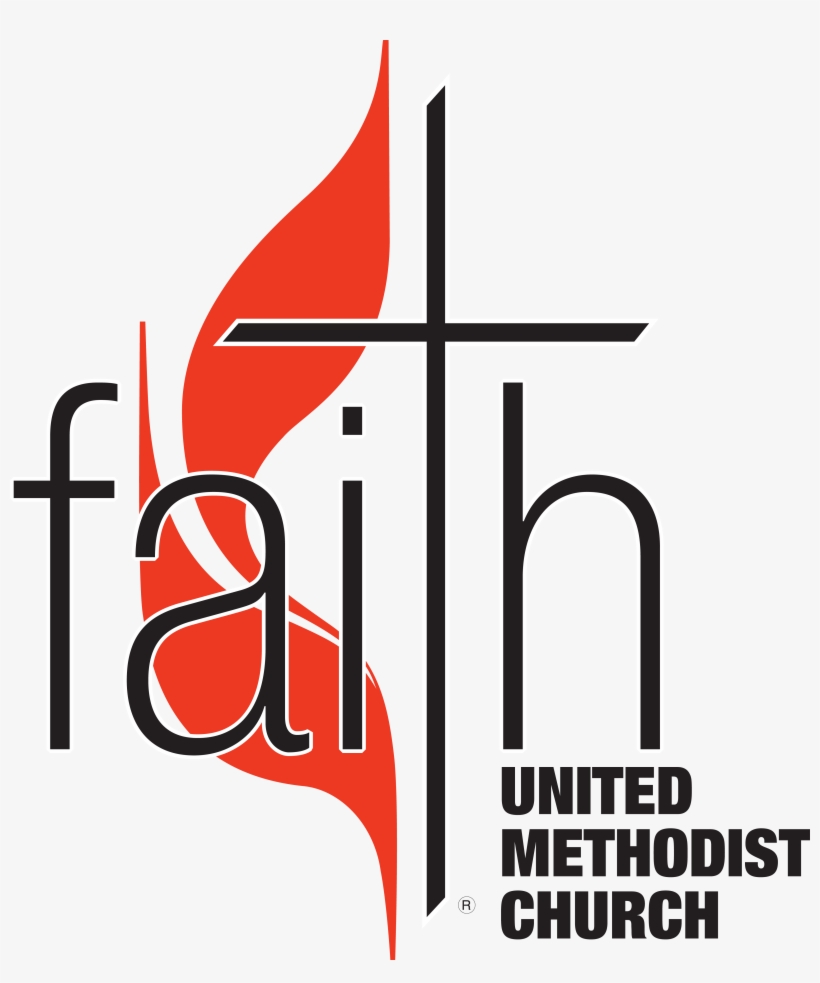 Clipart Library Download Methodist Cross And Flame - Faith United Methodist Church, transparent png #9381851