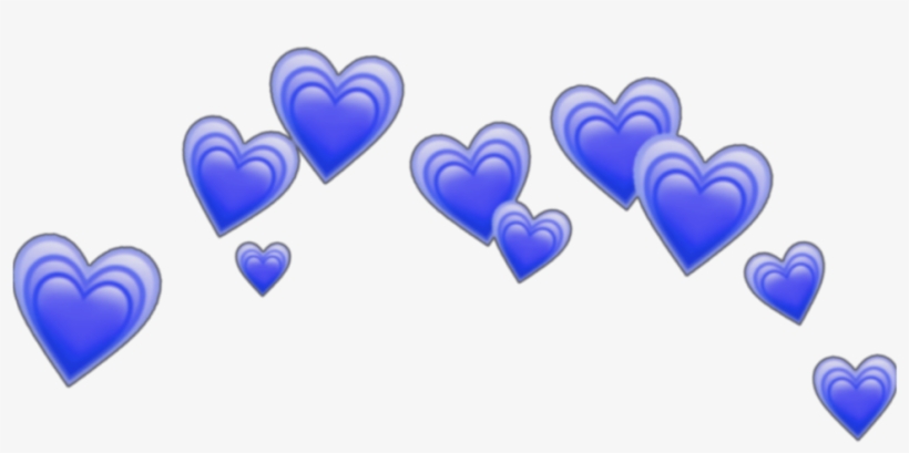 Sticker By 宇宇 - Emoji Heart Crown Png, transparent png #9382371