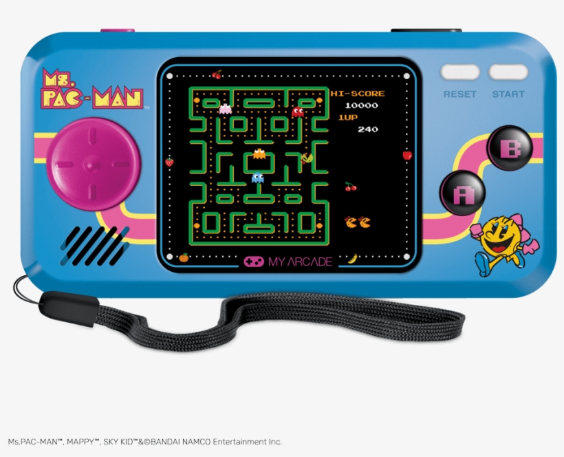 My Arcade Unveils Its Latest In Retro-fueled Accessories - Ms Pacman, transparent png #9382411