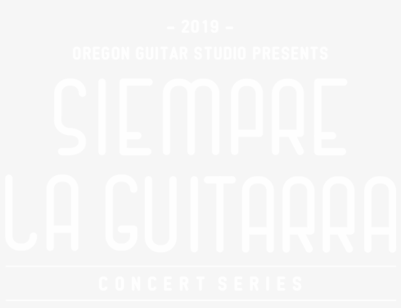 Siempre La Guitarra Event Title By Oregon Guitar Studio - Poster, transparent png #9382775