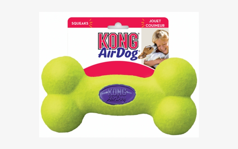 El Air Kong Juguete Con Forma De Hueso - Kong Air Squeaker Bone, transparent png #9383577