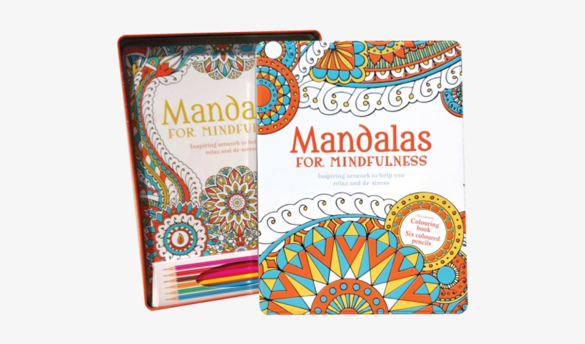 Mandalas For Mindfulness - Art Paper, transparent png #9383579
