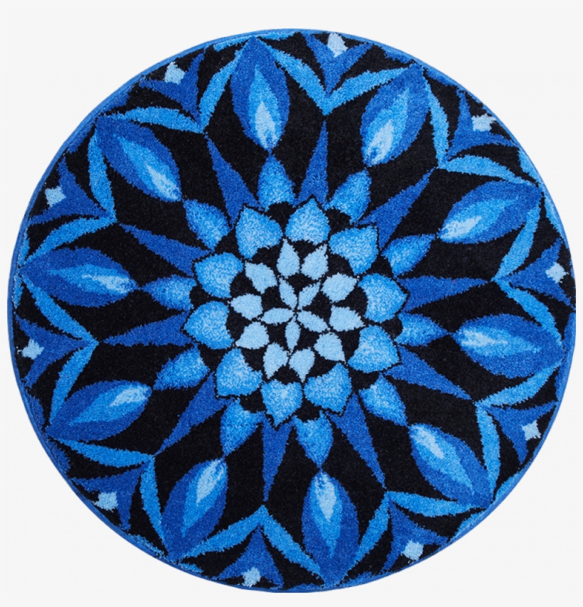 Mandala Cognition, Blue Mandala Cognition, - Carpet, transparent png #9383602