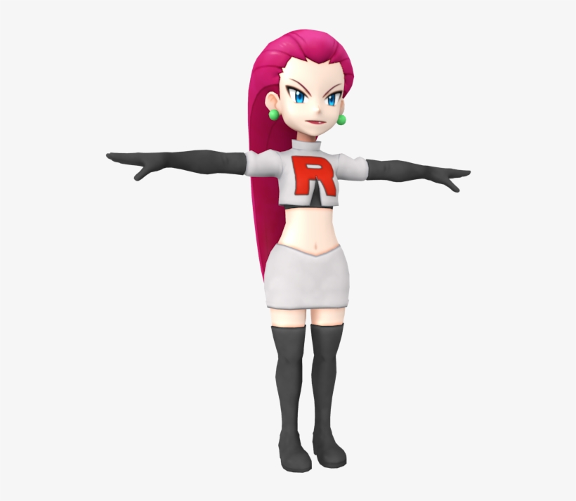 Download Zip Archive - Pokemon Let's Go Jessie, transparent png #9383873