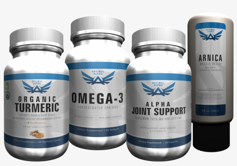 Joint & Muscle Recovery Stack - Bottle, transparent png #9383909
