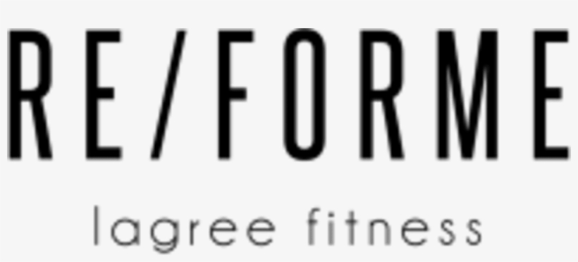 Re/forme Lagree Fitness Logo, transparent png #9384219