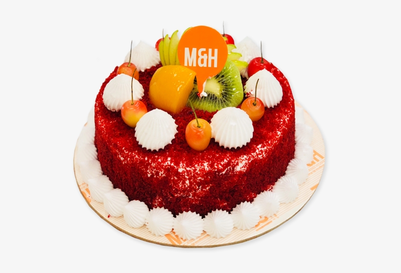 Red Velvet Cake - Fruit Cake, transparent png #9384346