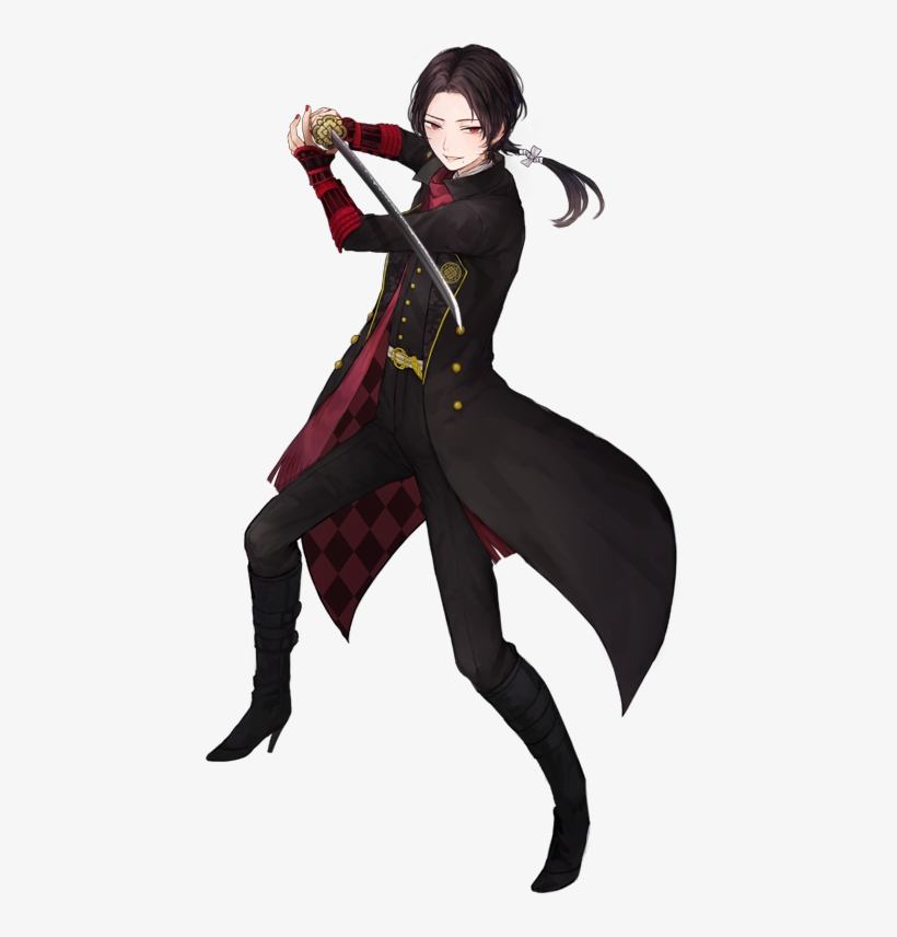 Smirk From Tourabu - Kashuu Touken Ranbu, transparent png #9384452