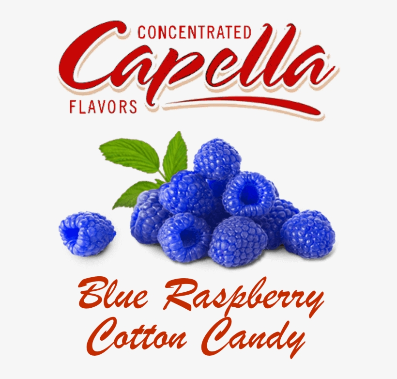 Blue Raspberry Cotton Candy By Capella Flavor Drops - Frutti Di Bosco, transparent png #9384481
