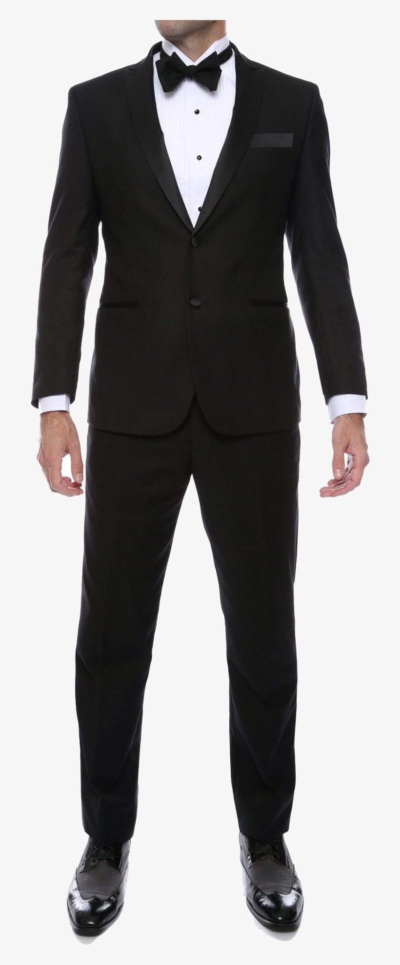 Suit Transparent Tuxedo - Black Suit Transparent Background, transparent png #9384892