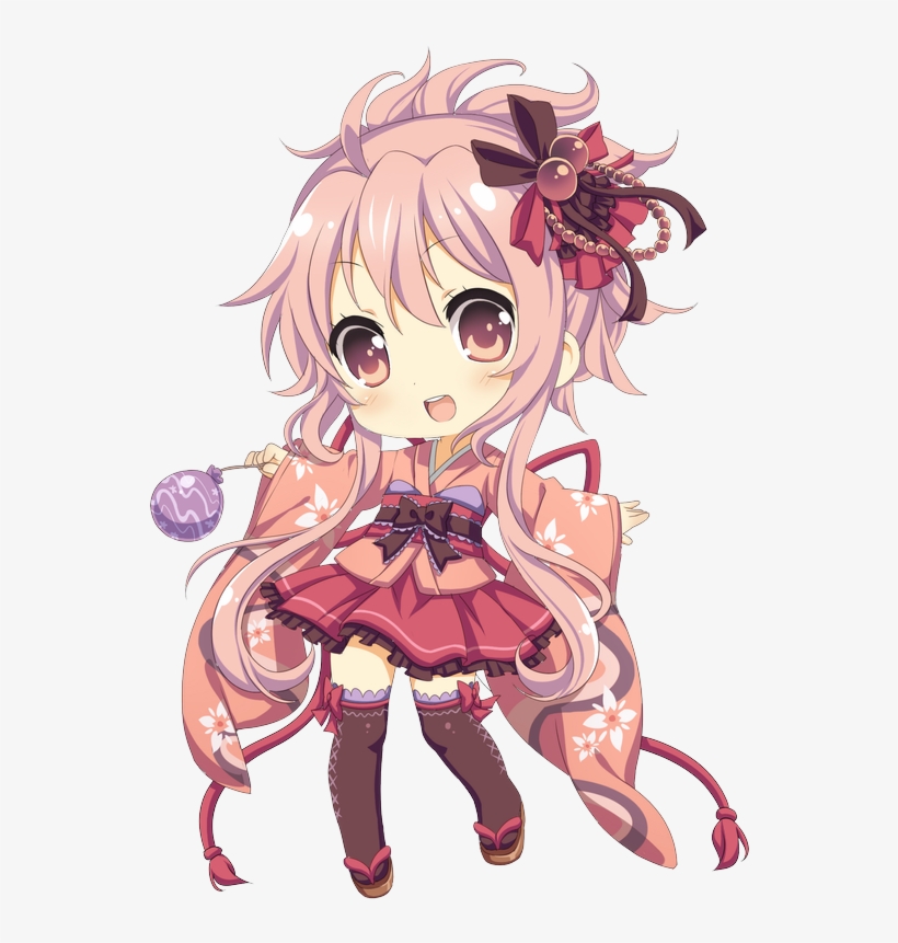 456kib, 600x795, - Cute Anime Chibi Png, transparent png #9384986