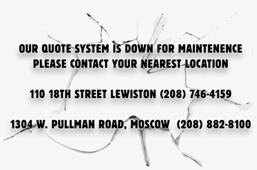 Auto Glass Replacement Quote Calligraphy Free Transparent PNG