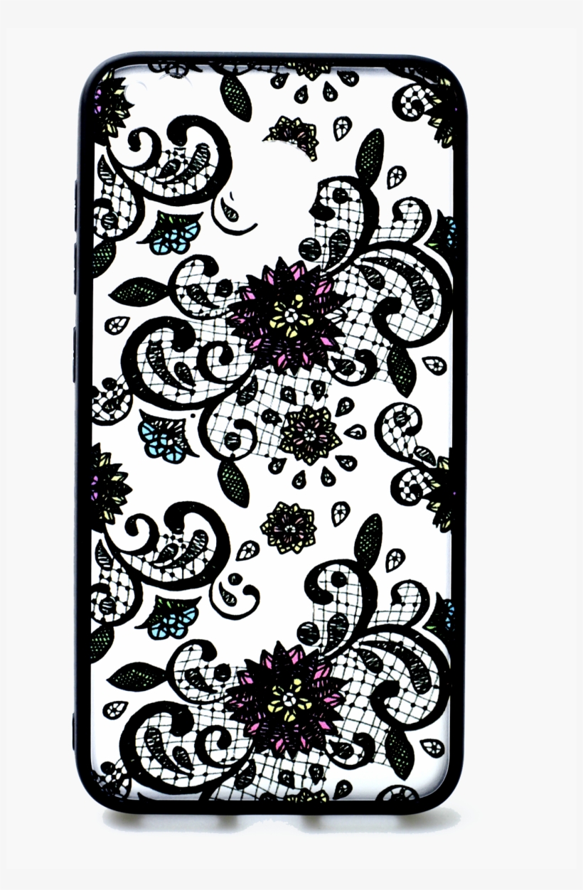 Чехол-накладка Print Border Silicon Для Xiaomi Redmi - Iphone, transparent png #9385920