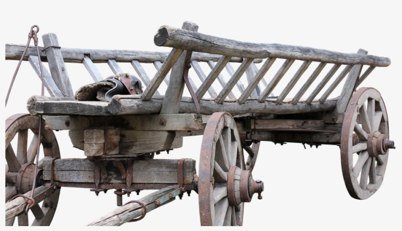 Dare, Cart, Wheels, Wood, Old, Middle Ages, Hay Wagon - Cart, transparent png #9386217