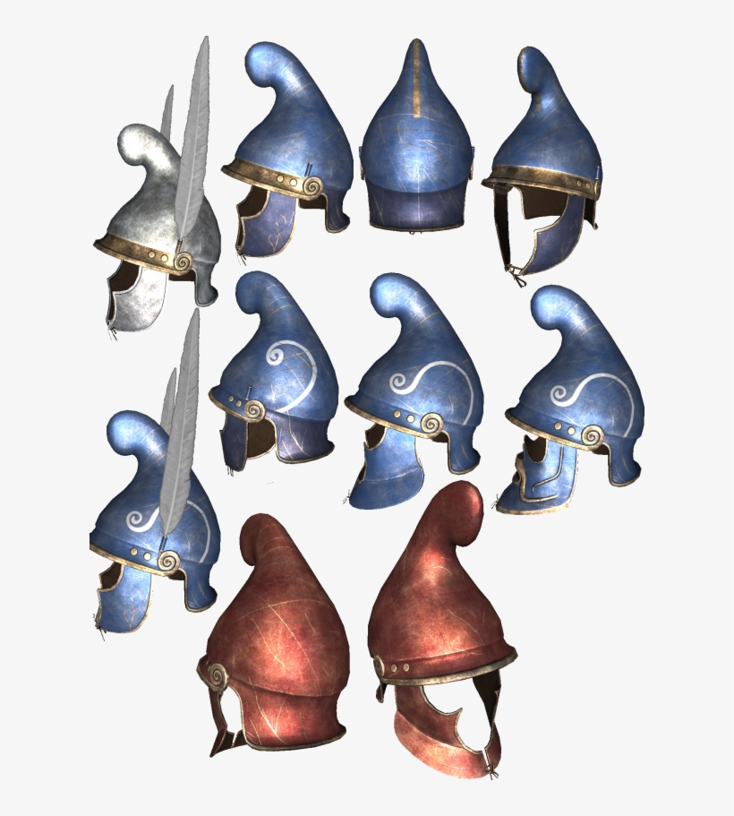 Phrygian Helmet Type2 - Phrygian Helmet Crest, transparent png #9386392