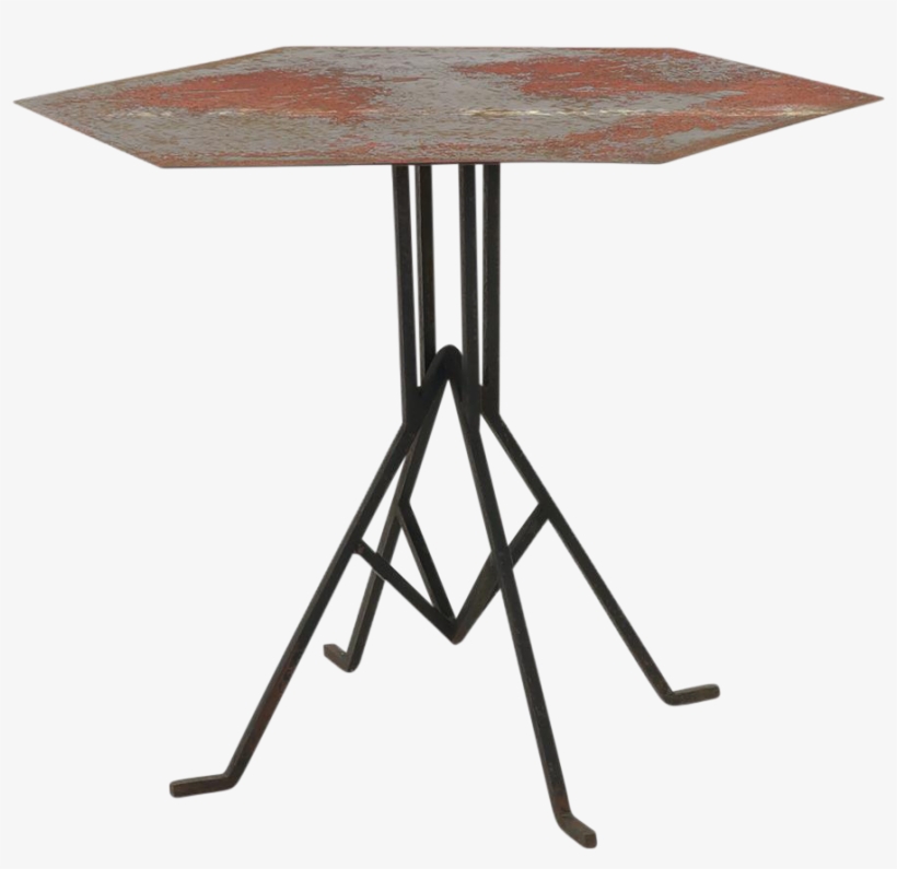 Beautifully Distressed Frank Lloyd Wright & Warren - End Table, transparent png #9386663