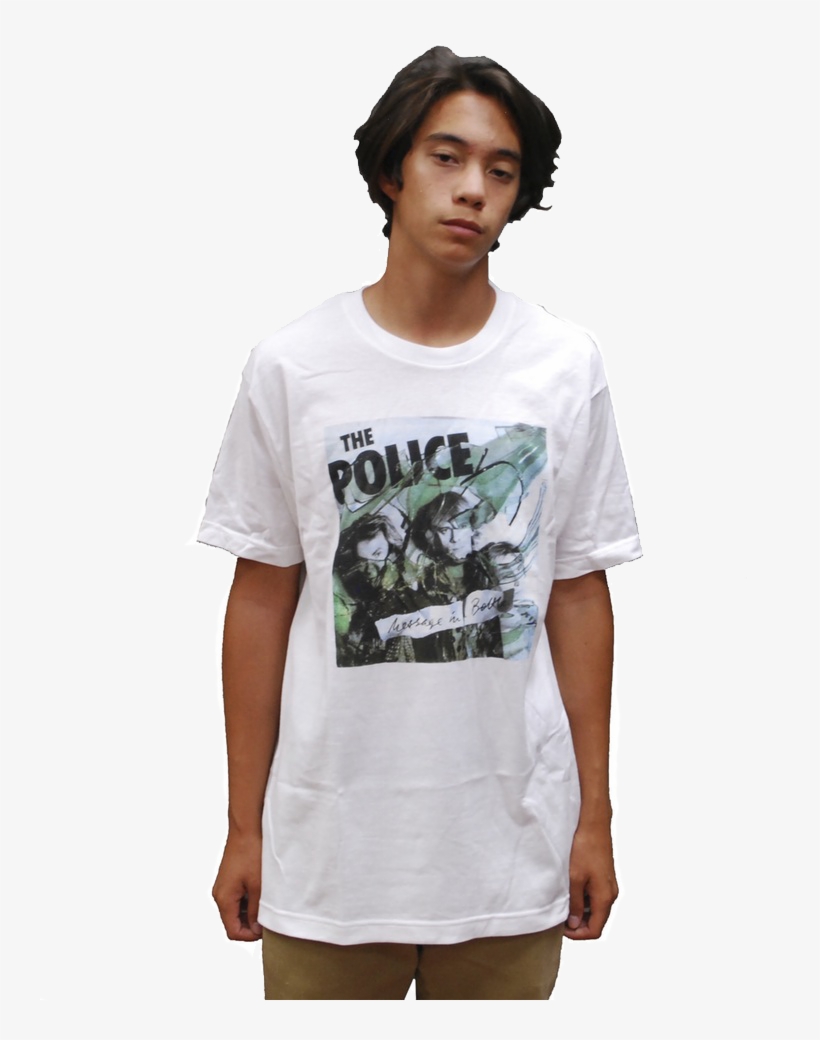 The Police "message In A Bottle" T-shirt In A Bottle - Green Lantern, transparent png #9386702