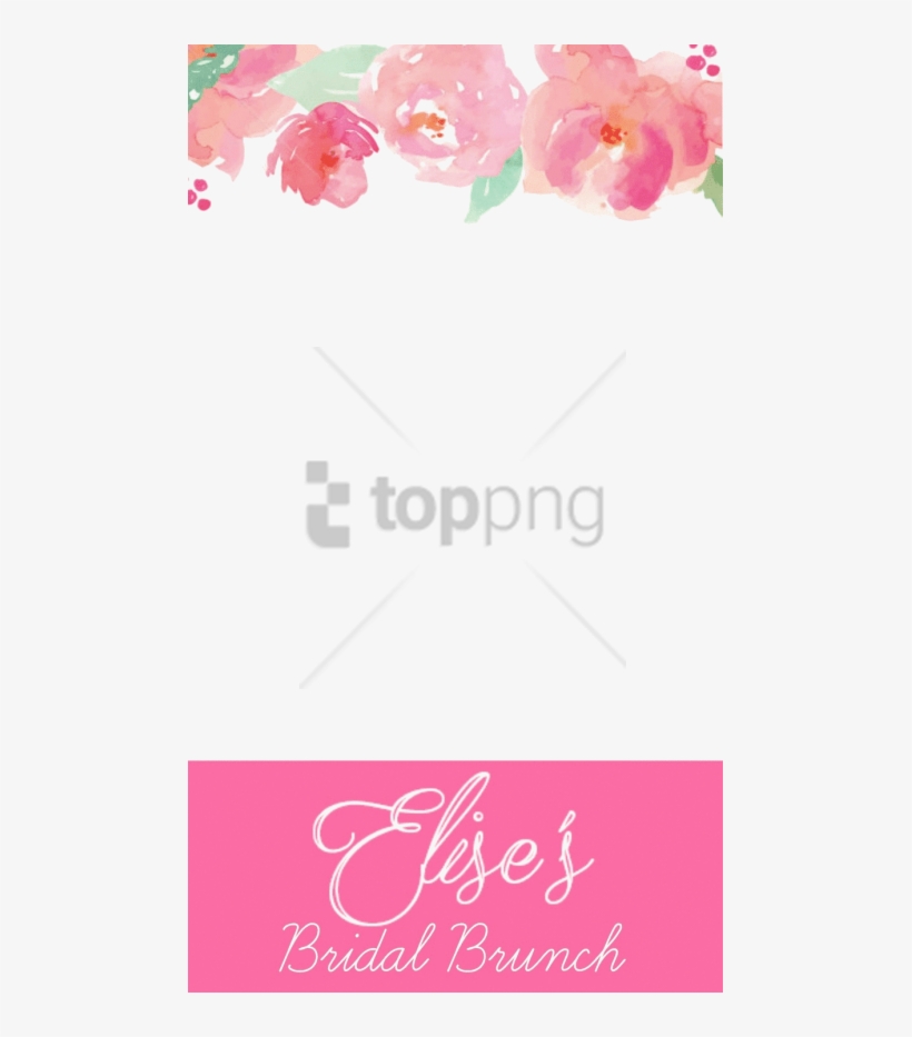 Free Png Download Free Watercolor Floral Borders Png - Garden Roses, transparent png #9387868