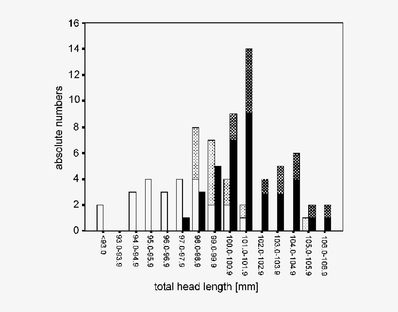 Total Lengths Of Head Measured From The Hind Head To - Diagram, transparent png #9388060