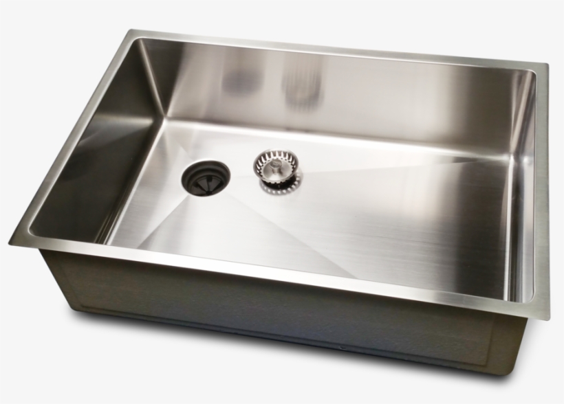Single Bowl With Offset Drain Left Single Bowl Sink, - Kitchen Sink, transparent png #9388063