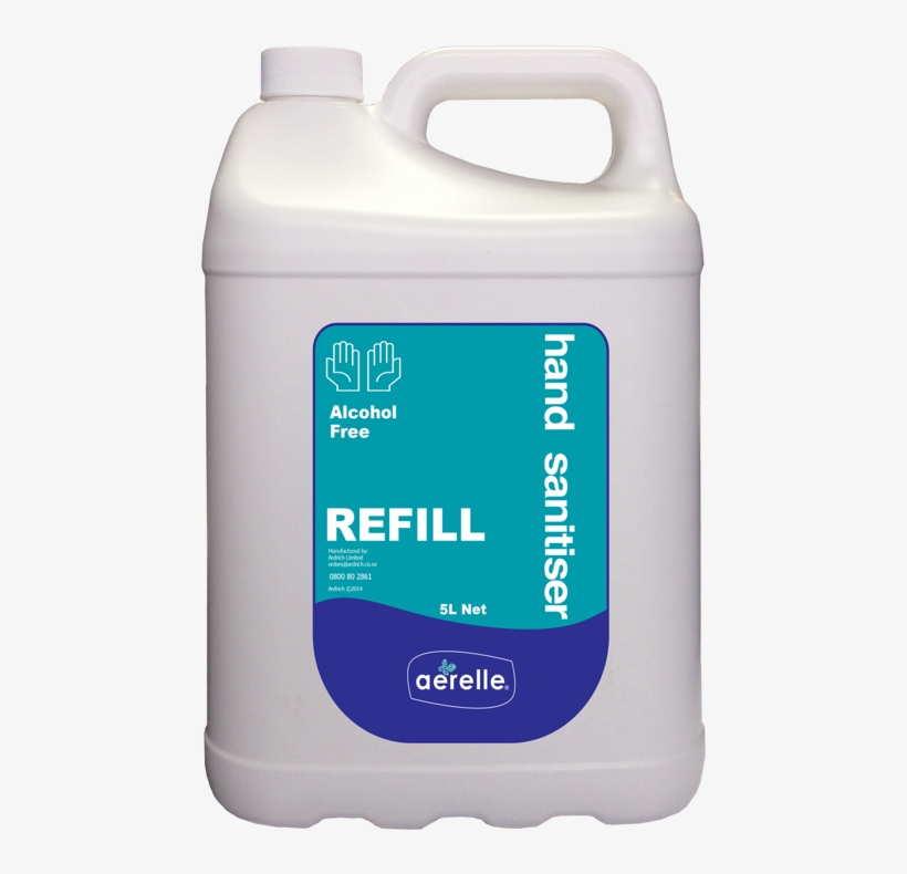 Aerelle Hand Sanitiser Alcohol Free Foam/spray 5l - Placas De Sinalização De Segurança, transparent png #9388590