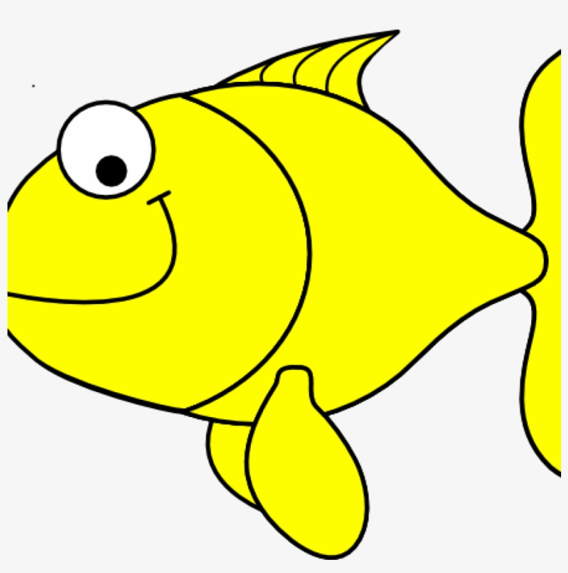 Yellow Fish Clipart Yellow Fish Clip Art At Clker Vector - Clip Art, transparent png #9389104