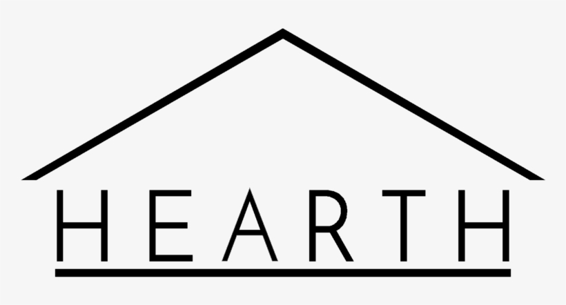 Hearth Black - Triangle, transparent png #9389105
