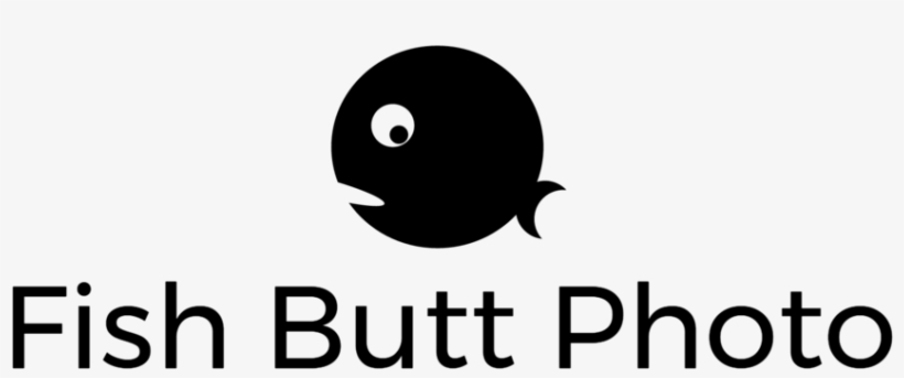 Fish Butt Photo Logo Black Format=1500w, transparent png #9389515