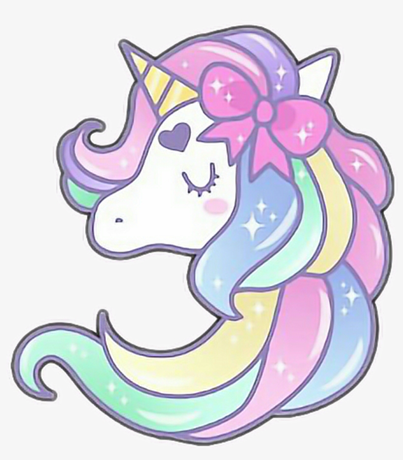 #rainbow #cute #unicorn - Kawaii Slimes And Squishies, transparent png #9390337