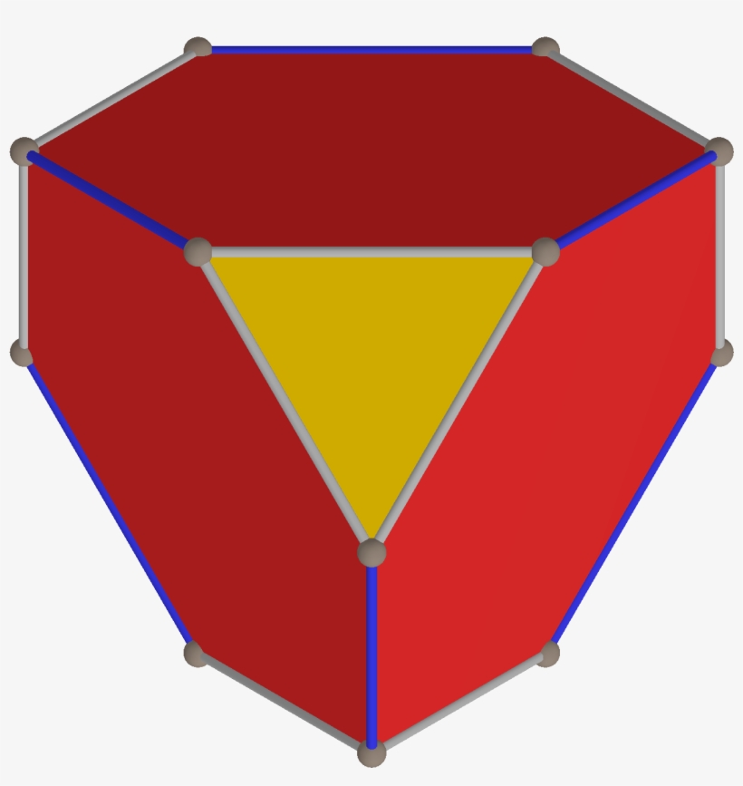 Polyhedron Truncated 4a From Yellow Max - Umbrella, transparent png #9390380