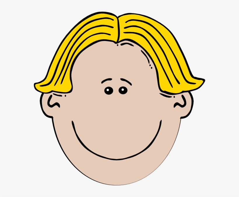 Blond Boy Svg Clip Arts 588 X 598 Px, transparent png #9390433