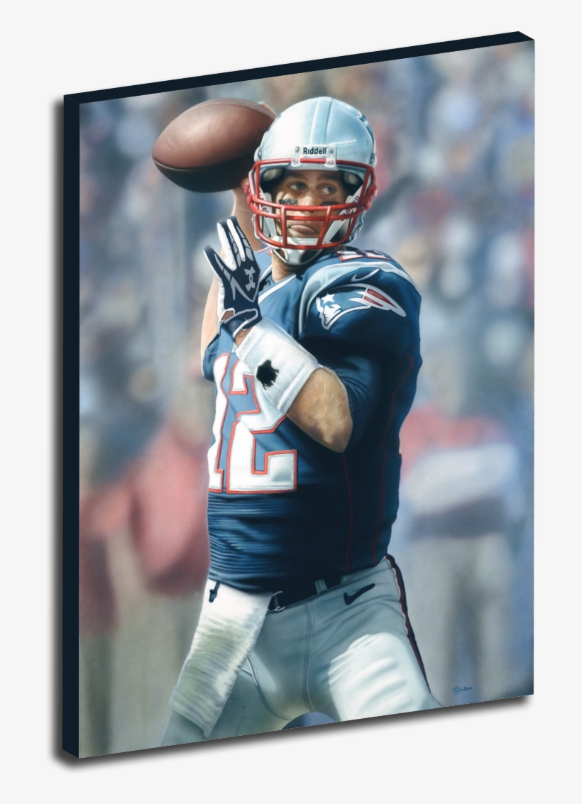 Tom Brady/ New England Patriots, 30″x40″, Original, transparent png #9390540