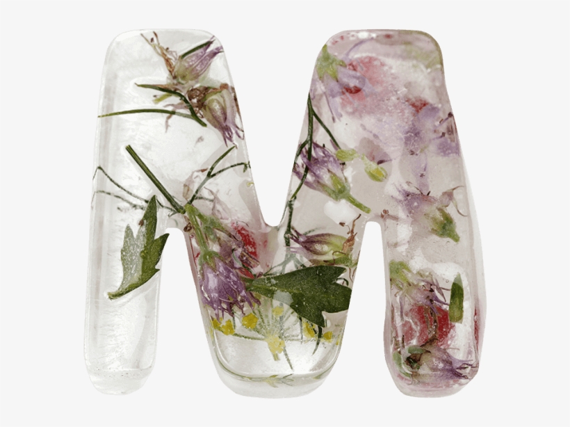Ice And Flowers Font - Vase, transparent png #9390773
