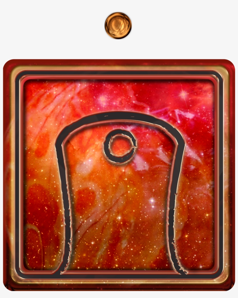 Synchronize With Your Galactic Kin - Red Cosmic Moon Year, transparent png #9391103