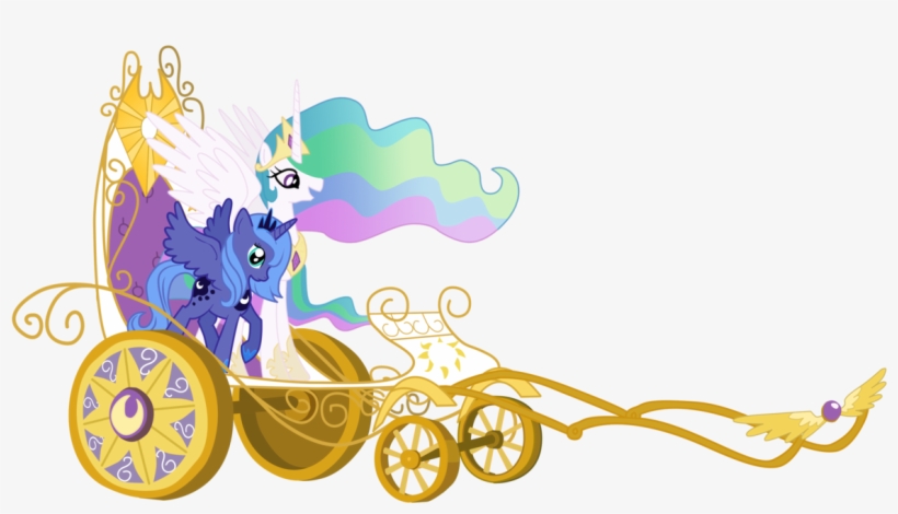 Jaelachan, Chariot, Filly, Princess Celestia, Princess, transparent png #9391701