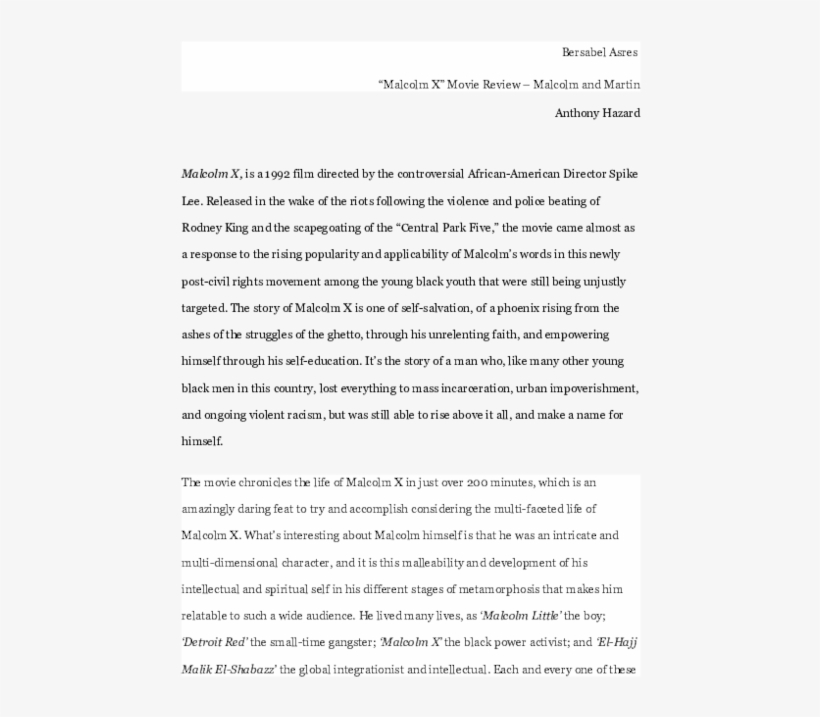 Malcolm X Final - Political Ideology Dbq Answers, transparent png #9392556