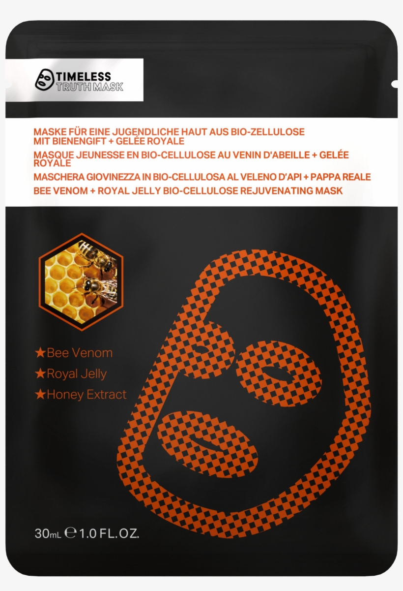 Tt Bio Cellulose Bee Venom Royal Jelly Miracle Mask - Facial, transparent png #9392653