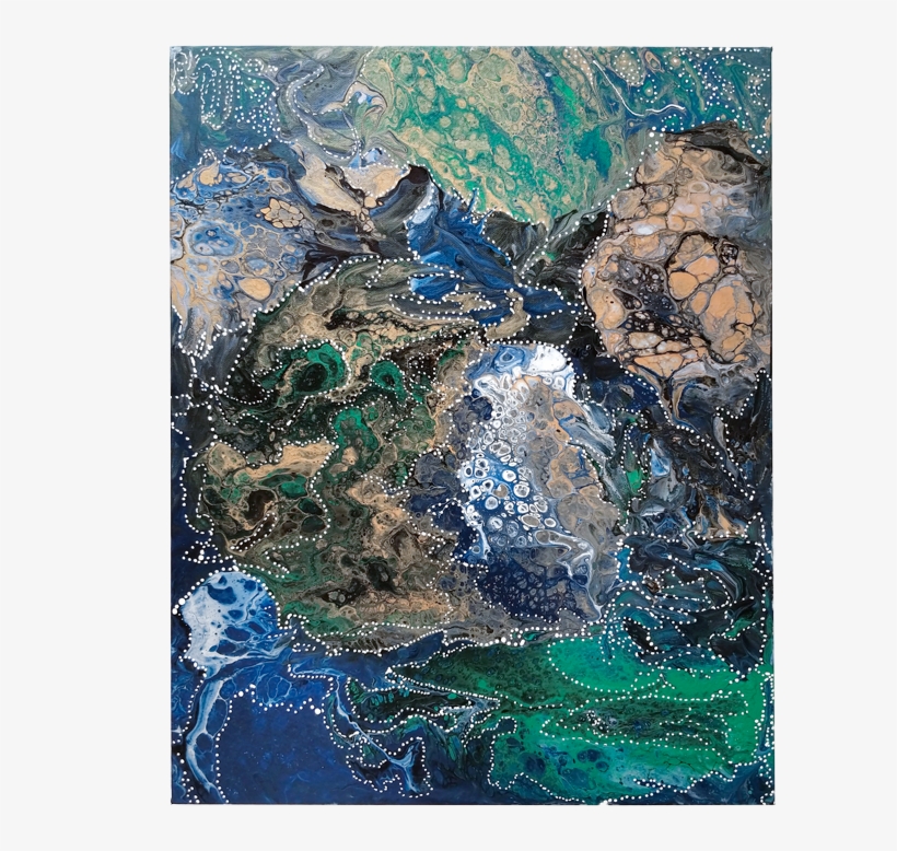 Abstract Art Helenas Journey - Painting, transparent png #9393119