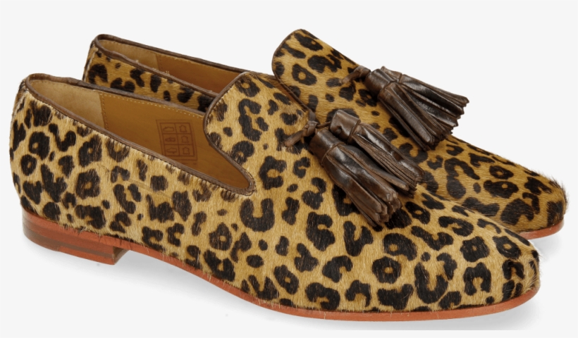 Loafers Scarlett 20 Hair On Leo Beige - Slip-on Shoe, transparent png #9393167