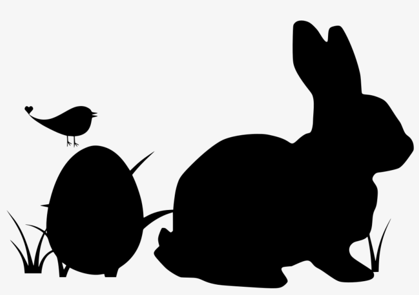 Download Png - Alice In Wonderland Rabbit Silhouette, transparent png #9393684