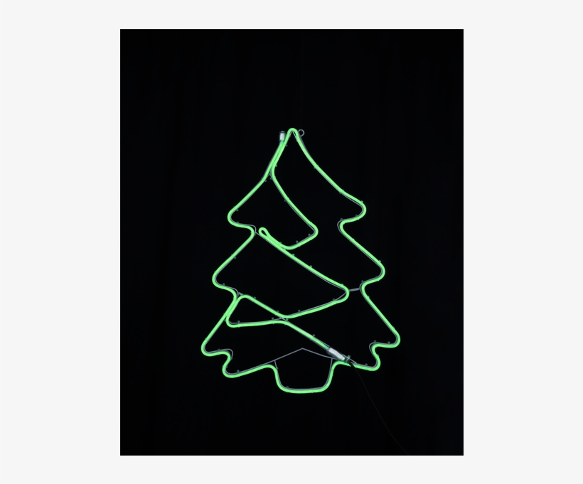 Silhouette Neoled - Christmas Tree, transparent png #9393777