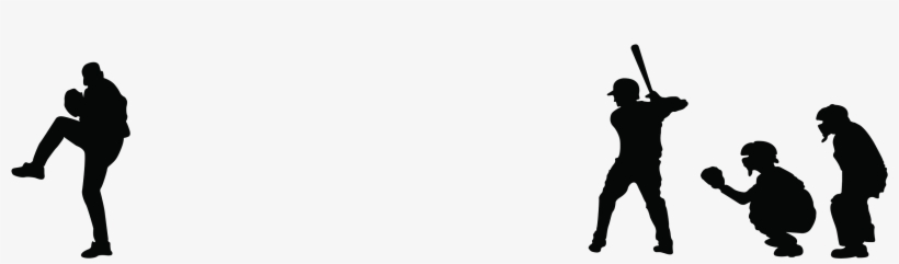 Join The Blue Crew - Baseball Umpire Umpire Silhouette, transparent png #9394097