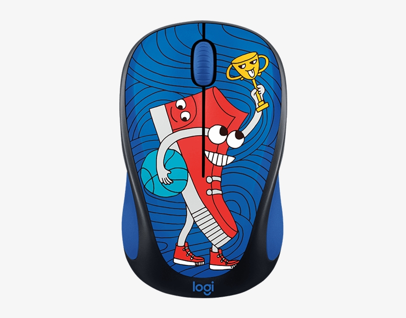 Previous - Next - Logitech M238 Sneaker Head, transparent png #9394505